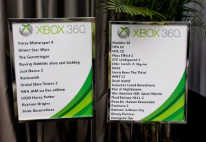 Xbox X11 Game Menu