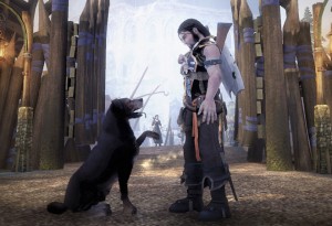 Fable II Screenshot Man and Dog