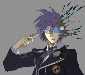 Persona 3 Protagonist Evoker Art