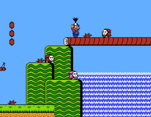 TRIVIA: Difficulty aside, why was a remake of Doki Doki Panic chosen as the American version of SMB2? Click the next picture for the answer!