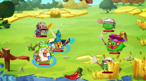 A rage gauge in an Angry Birds game. Get it?