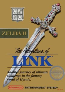 The Legend of Zelda II: The Adventure of Link Box Art