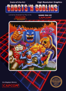 Ghosts 'N Goblins North America Box Art